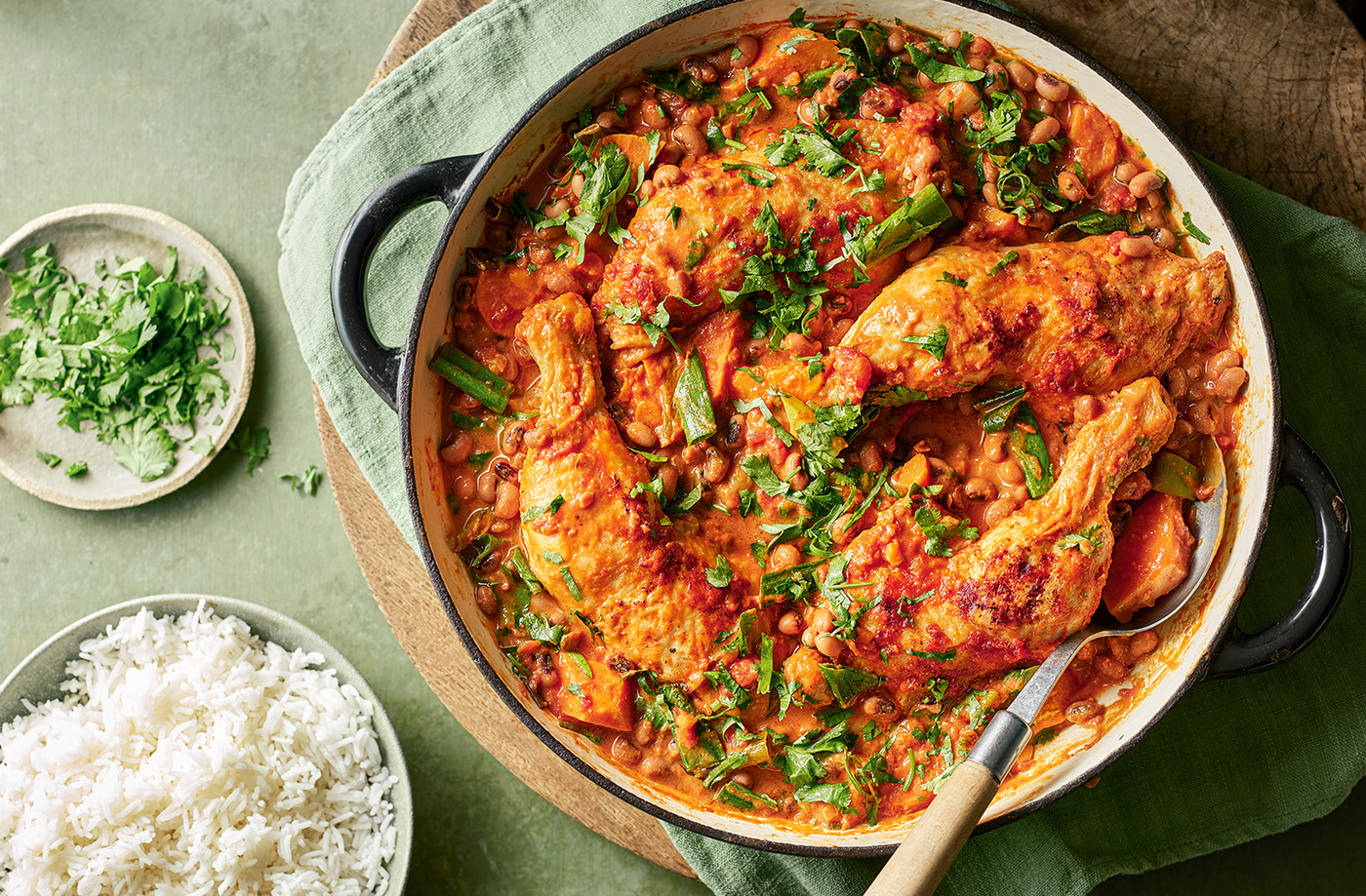 Chicken, Sweet Potato & Peanut Stew