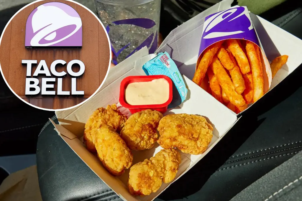 Full Nutrition Facts for Taco Bell Crispy Chicken Nuggets (2025)