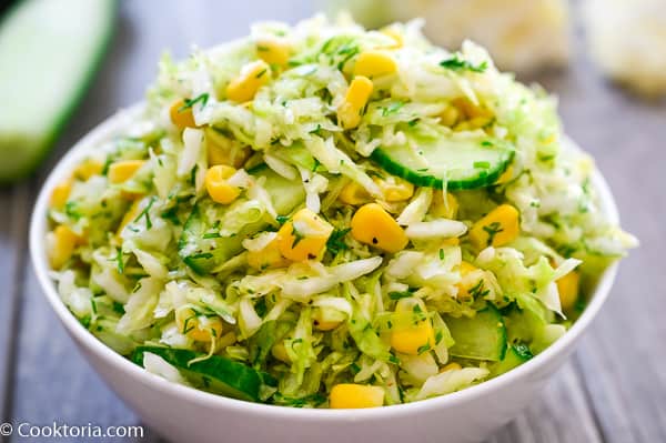 Cabbage & Corn Slaw