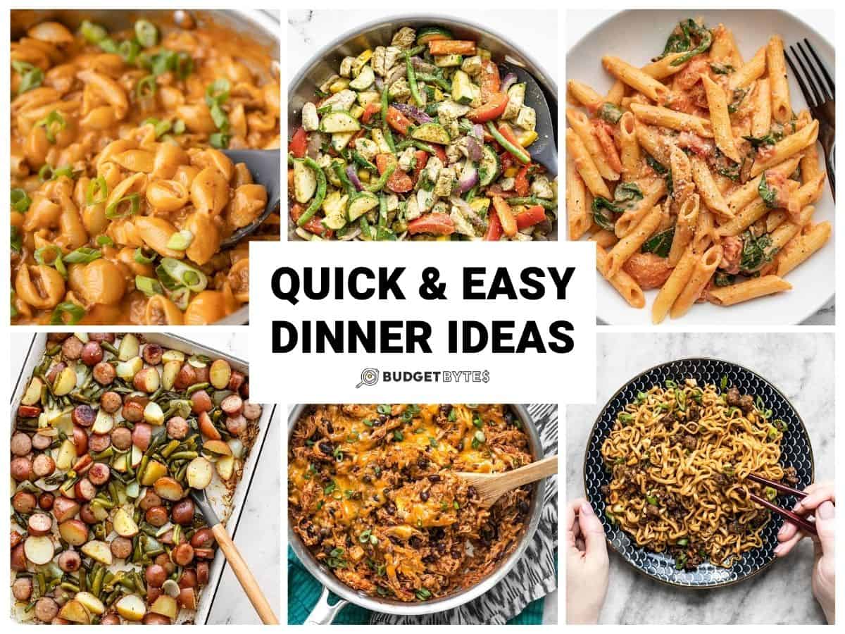 Quick & Easy Dinner Recipes for Busy Weeknights | Tastetrove