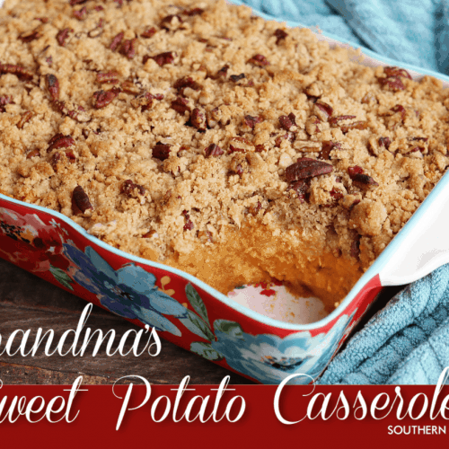 Classic Southern Sweet Potato Casserole: A Thanksgiving Tradition