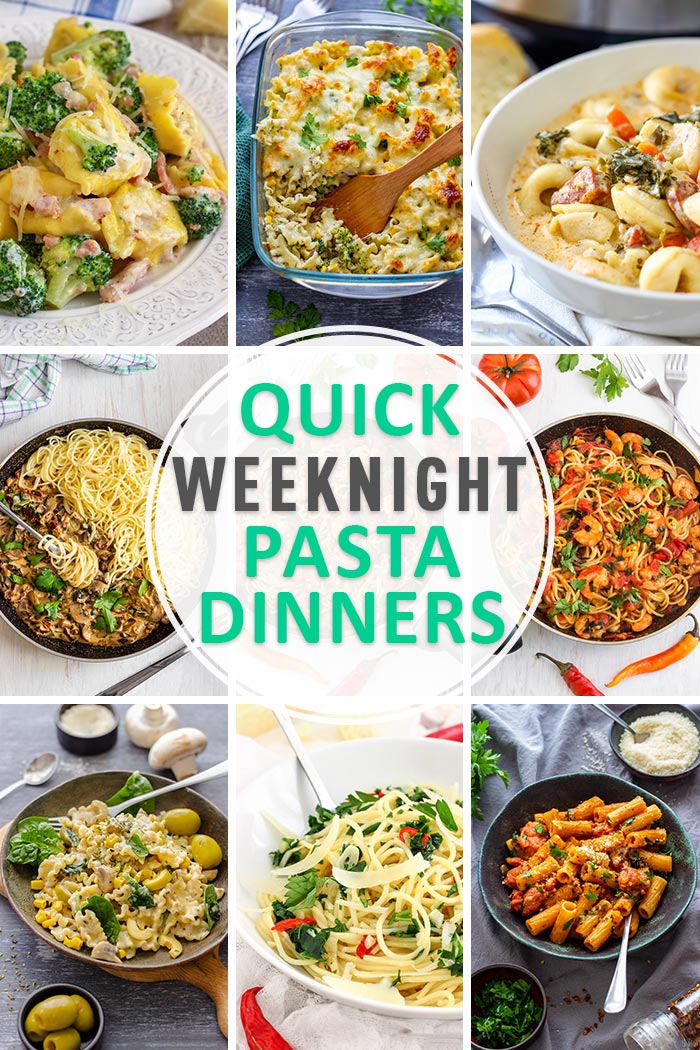 Easy Pasta Dishes for Quick Weeknight Dinners