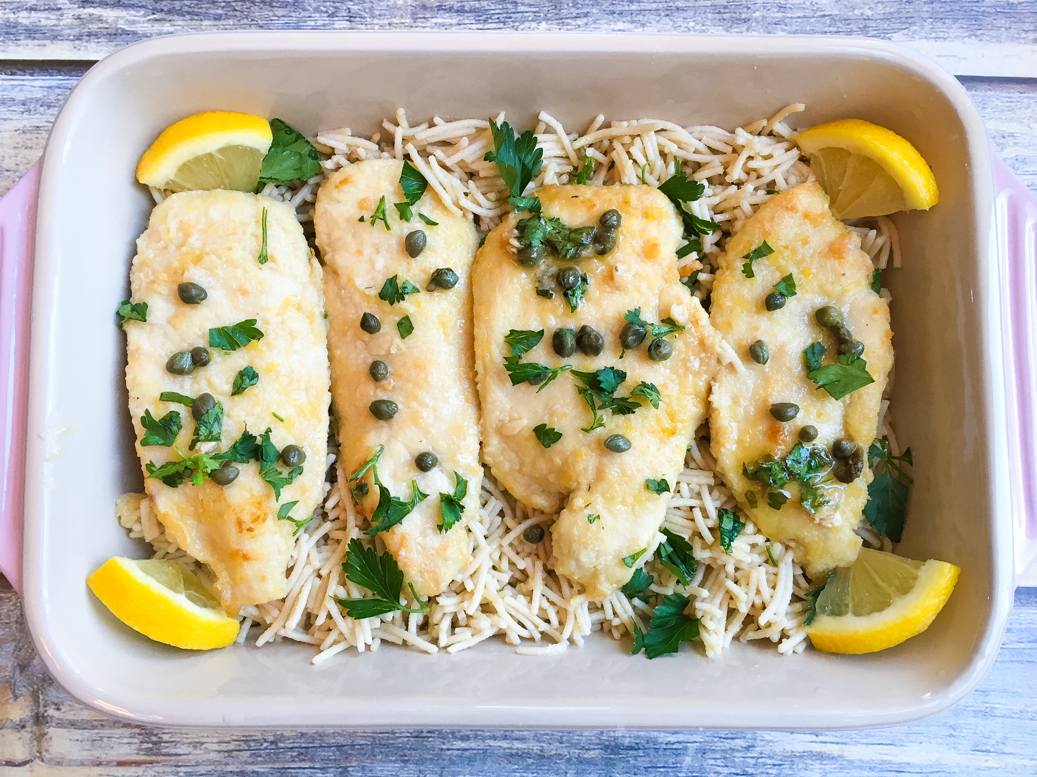 Lemon Herb Chicken and Quinoa