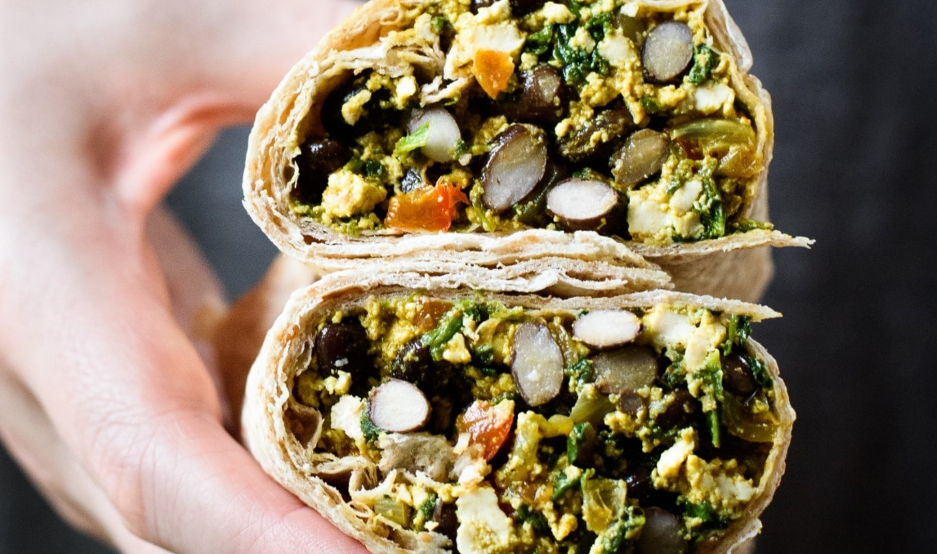 Vegan Freezer Breakfast Burritos