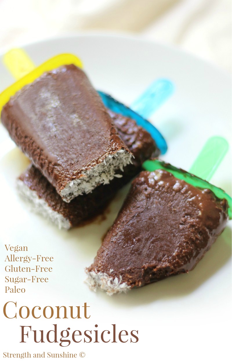Vegan Coconut Fudgesicles