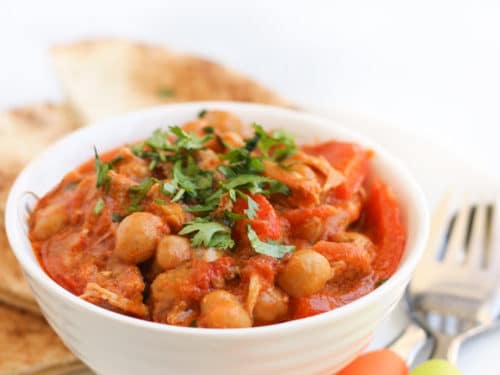Heart-Healthy Chicken and Chickpea Stew