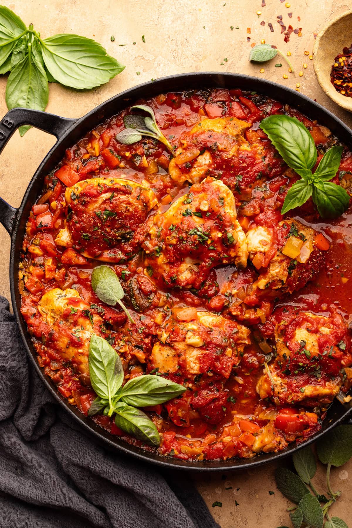 Chicken Cacciatore